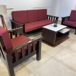 Rosewood Five Seater Sofa Set