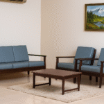 Rosewood Five Seater Sofa Set